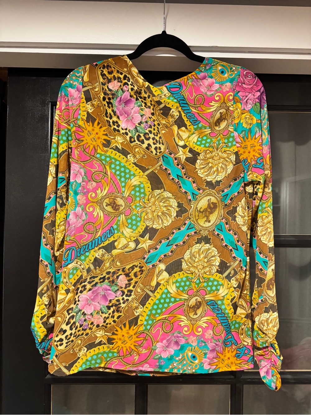Spell lovers & dreamers Long-Sleeve Top cosmos pink Large - Picture 4 of 6